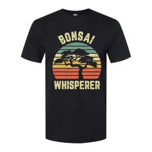 Bonsai Funny Japanese Bonsai Tree Whisperer Gift Softstyle CVC T-Shirt