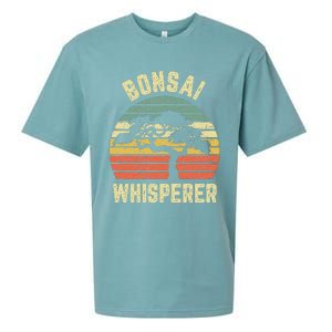 Bonsai Funny Japanese Bonsai Tree Whisperer Gift Sueded Cloud Jersey T-Shirt