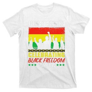 Black Freedom June 19 1865 Juneteenth African American T-Shirt