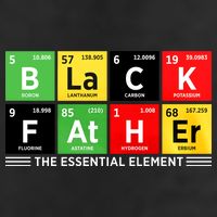Black Father Juneteenth Essential Element 7 Panel Mesh Trucker Snapback Hat