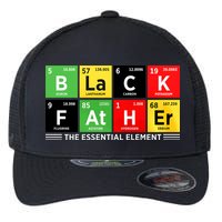 Black Father Juneteenth Essential Element Flexfit Unipanel Trucker Cap