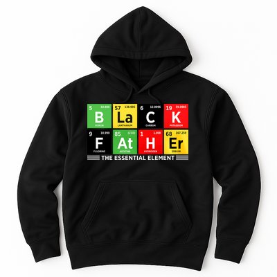 Black Father Juneteenth Essential Element Hoodie