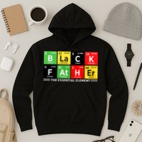 Black Father Juneteenth Essential Element Hoodie