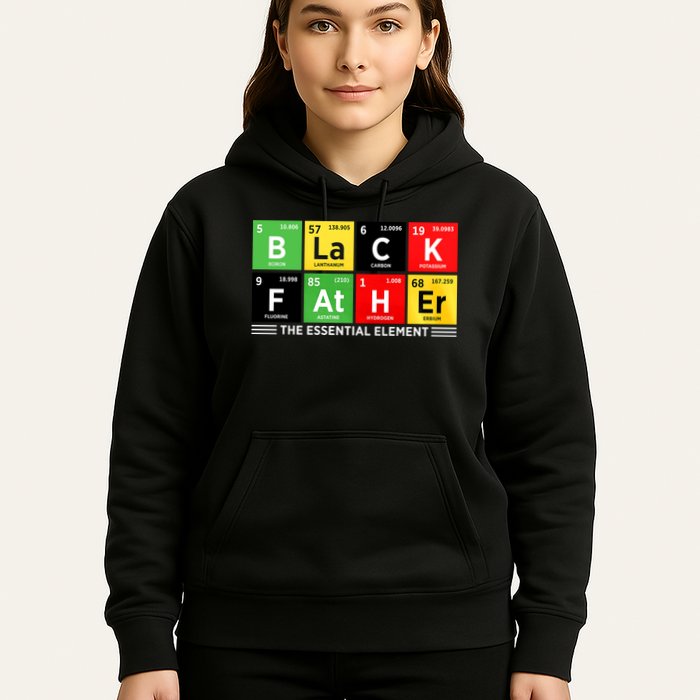 Black Father Juneteenth Essential Element Hoodie