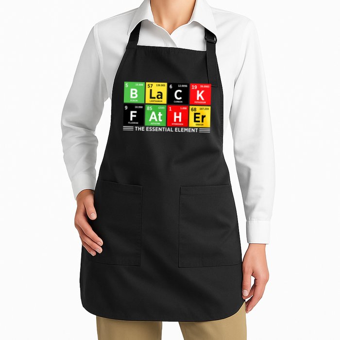 Black Father Juneteenth Essential Element Apron