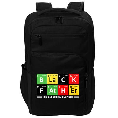 Black Father Juneteenth Essential Element Impact Tech Backpack