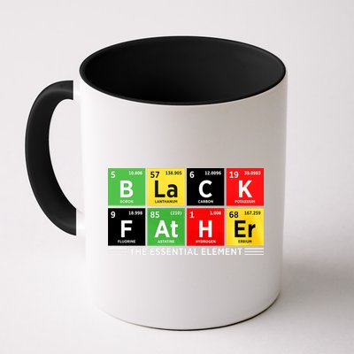 Black Father Juneteenth Essential Element Mug