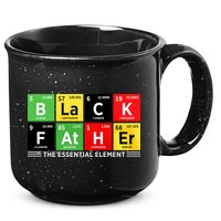 Black Father Juneteenth Essential Element 15oz Campfire Ceramic Mug