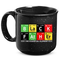 Black Father Juneteenth Essential Element 15oz Campfire Ceramic Mug