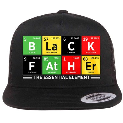 Black Father Juneteenth Essential Element Flatbill Hat