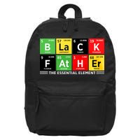 Black Father Juneteenth Essential Element 16 in Basic Backpack