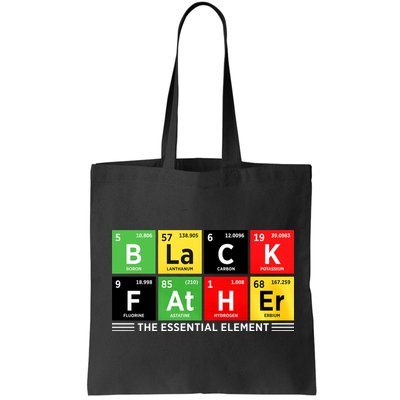 Black Father Juneteenth Essential Element Bag