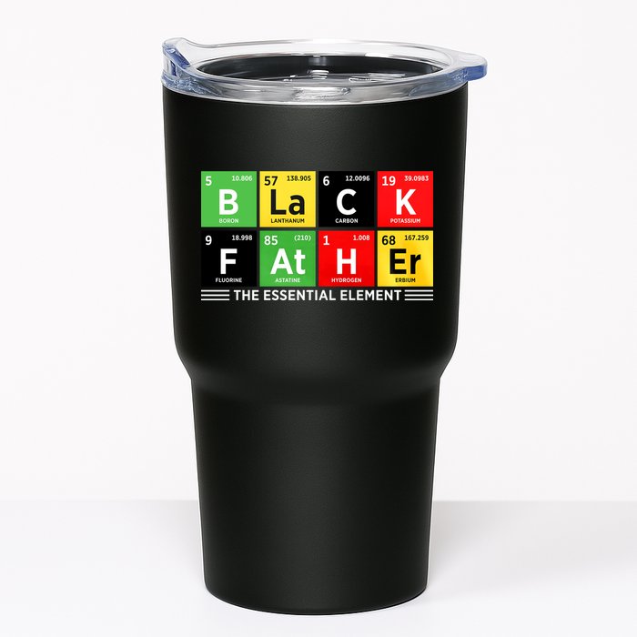 Black Father Juneteenth Essential Element Tumbler