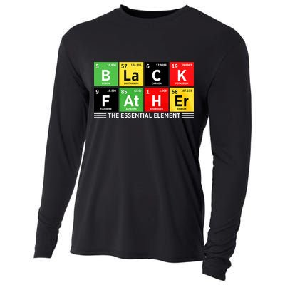 Black Father Juneteenth Essential Element Cooling Performance Long Sleeve Crew