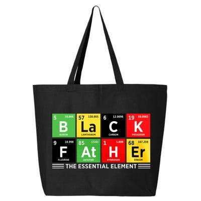 Black Father Juneteenth Essential Element 25L Jumbo Tote
