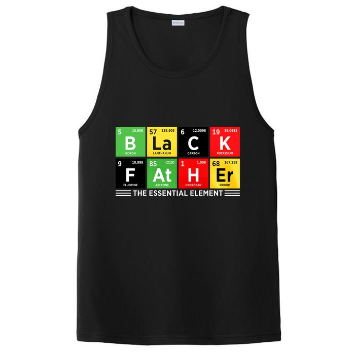 Black Father Juneteenth Essential Element PosiCharge Competitor Tank