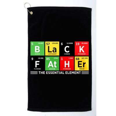 Black Father Juneteenth Essential Element Golf Towel