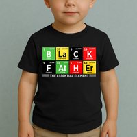Black Father Juneteenth Essential Element Toddler T-Shirt