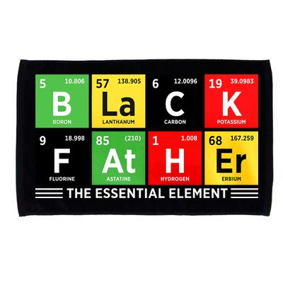 Black Father Juneteenth Essential Element Microfiber Hand Towel