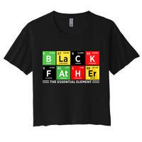 Black Father Juneteenth Essential Element Crop Top