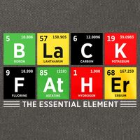 Black Father Juneteenth Essential Element Cotton Canvas Backpack