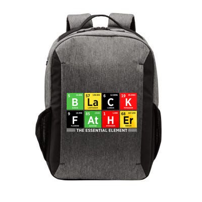 Black Father Juneteenth Essential Element Vector Backpack