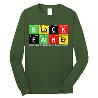 Black Father Juneteenth Essential Element Long Sleeve Shirt