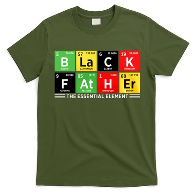 Black Father Juneteenth Essential Element T-Shirt
