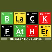 Black Father Juneteenth Essential Element T-Shirt