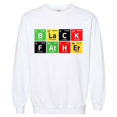 Black Father Juneteenth Essential Element Garment-Dyed Sweatshirt