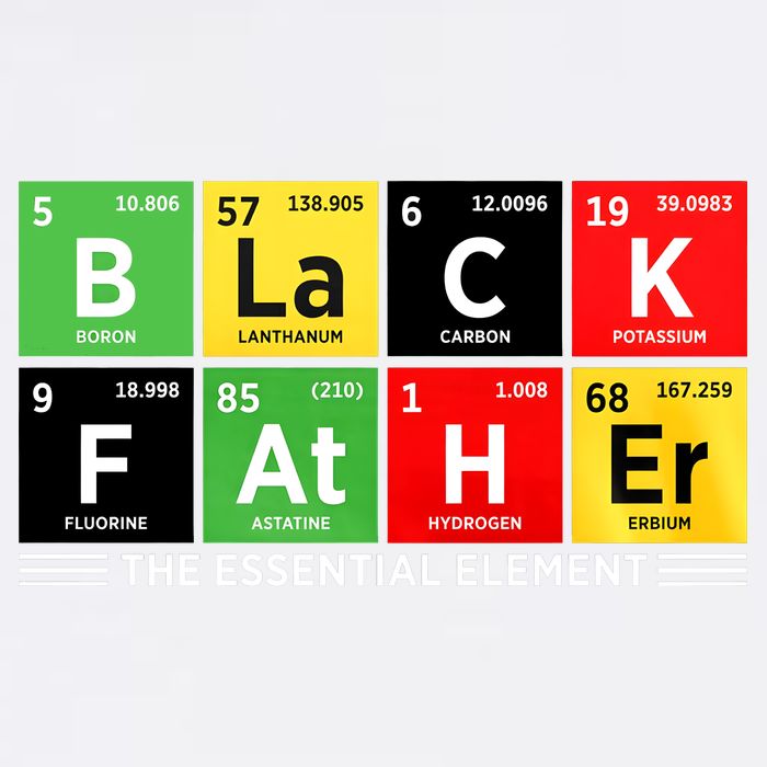 Black Father Juneteenth Essential Element Garment-Dyed Sweatshirt