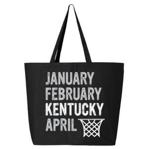 Basketball Fan January February Kentucky April 25L Jumbo Tote