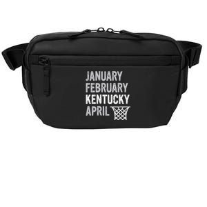 Basketball Fan January February Kentucky April Crossbody Pack