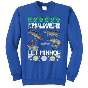 Bait Fish Joke Pike Christmas White Fish Funny Gift Sweatshirt