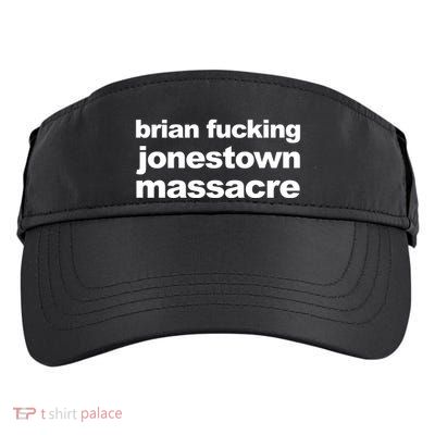 Brian Fucking Jonestown Massacre Adult Drive Performance Visor