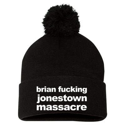 Brian Fucking Jonestown Massacre Pom Pom 12in Knit Beanie