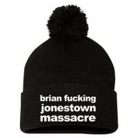 Brian Fucking Jonestown Massacre Pom Pom 12in Knit Beanie