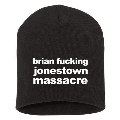Brian Fucking Jonestown Massacre Short Acrylic Beanie