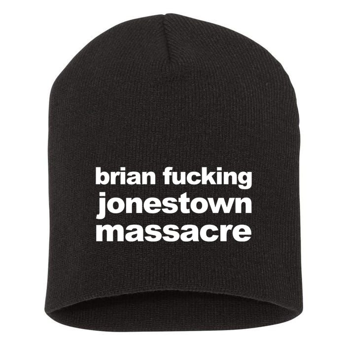 Brian Fucking Jonestown Massacre Short Acrylic Beanie