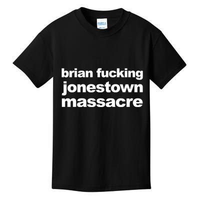 Brian Fucking Jonestown Massacre Kids T-Shirt