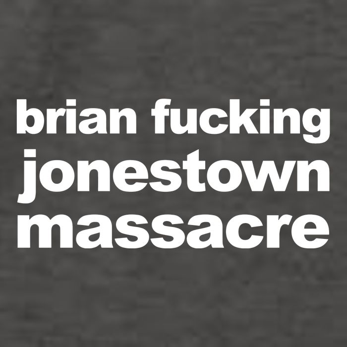 Brian Fucking Jonestown Massacre Vector Backpack