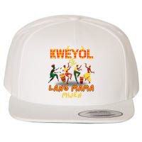 Bonne Fete Kweyol Happy Jounen Kweyol Day Saint Lucia Creole Wool Snapback Cap