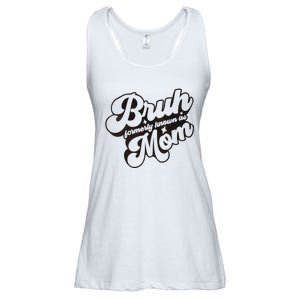 Bruh Formerly Known As Mom Family Matching Ladies Essential Flowy Tank