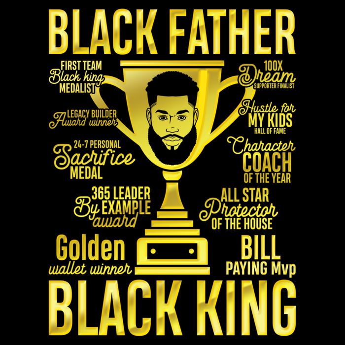 Black Father King Father's Day Juneteenth Black Dad Papa Gift Doggie Tank