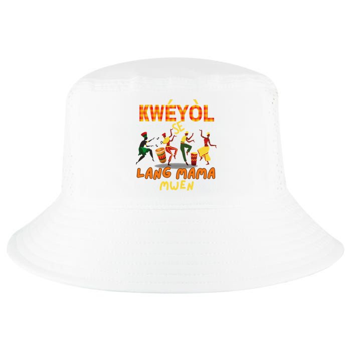 Bonne Fete Kweyol Happy Jounen Kweyol Day Saint Lucia Creole Cool Comfort Performance Bucket Hat