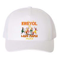 Bonne Fete Kweyol Happy Jounen Kweyol Day Saint Lucia Creole Yupoong Adult 5-Panel Trucker Hat