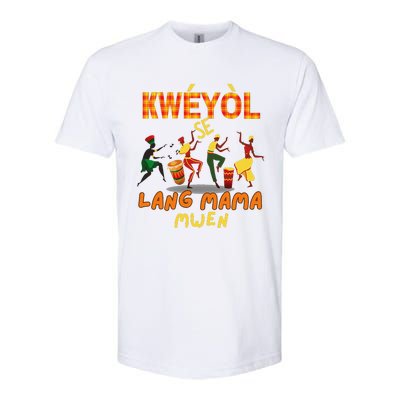 Bonne Fete Kweyol Happy Jounen Kweyol Day Saint Lucia Creole Softstyle CVC T-Shirt