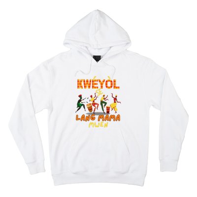 Bonne Fete Kweyol Happy Jounen Kweyol Day Saint Lucia Creole Hoodie