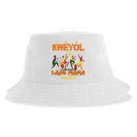 Bonne Fete Kweyol Happy Jounen Kweyol Day Saint Lucia Creole Sustainable Bucket Hat