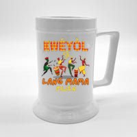 Bonne Fete Kweyol Happy Jounen Kweyol Day Saint Lucia Creole Beer Stein